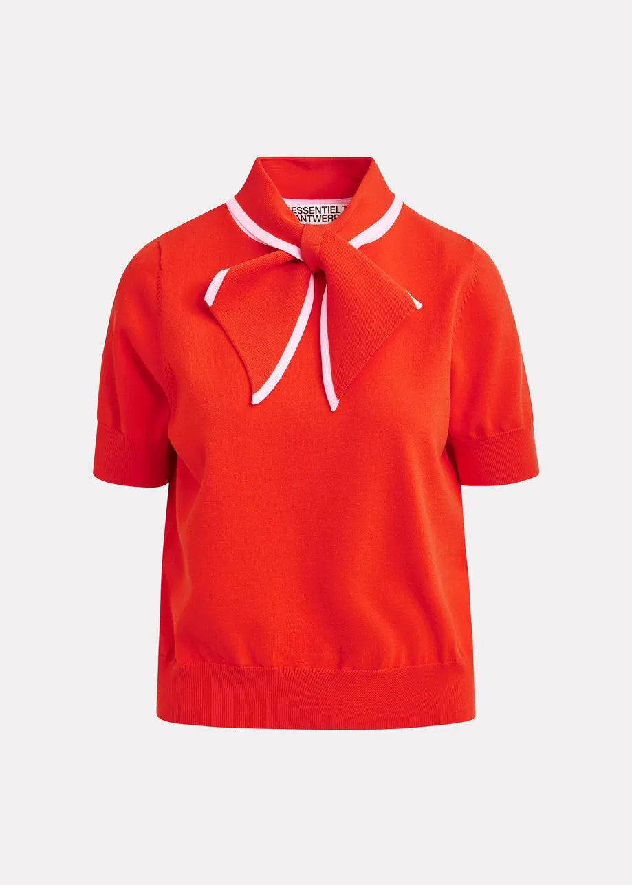 Essentiel Jonda Contrast Colour Polo