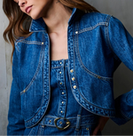 Hevron Lucia Denim Jacket