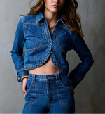 Hevron Lucia Denim Jacket