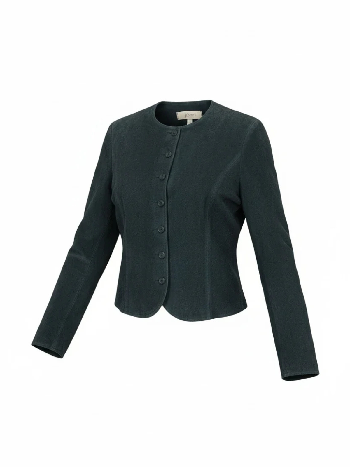 Jakett Demi Washed Suede Jacket_596J433