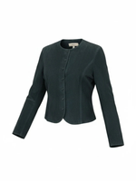 Jakett Demi Washed Suede Jacket_596J433