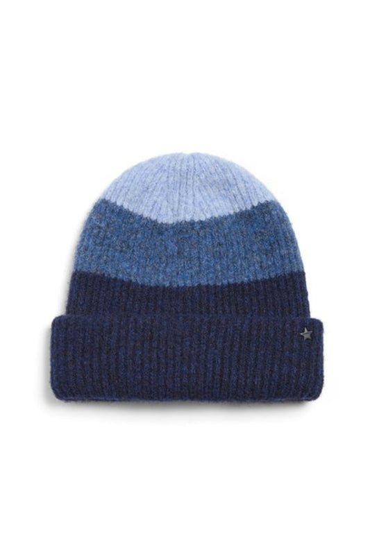 TS Jocelyn Colorblock Knit Beanie