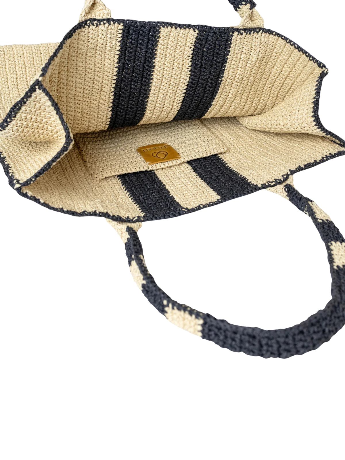 Jurgi Ts Riviera Stripe Raffia Bag