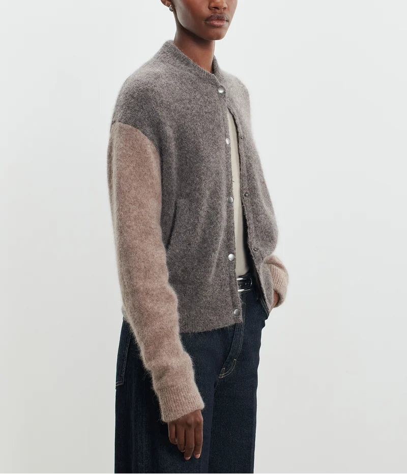 Majestic Ultra Soft Alpaca Bomber Jacket