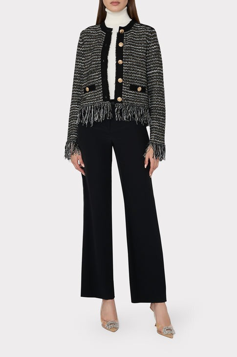 TS Milly Textured Fringe Cardigan