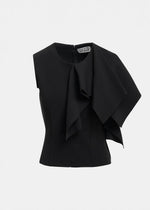 Essentiel Know Knitted Top With Ruffle Detail