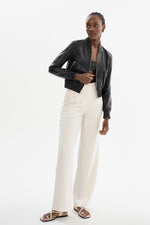 Lamarque Ts Kordella Reversible Leather Bomber Jacket