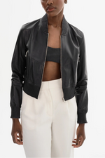 Lamarque Ts Kordella Reversible Leather Bomber Jacket