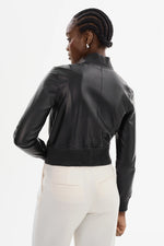 Lamarque Ts Kordella Reversible Leather Bomber Jacket