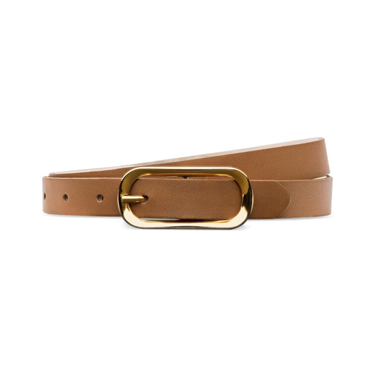 L'agence TS Leya Gold Plated Ovl Belt
