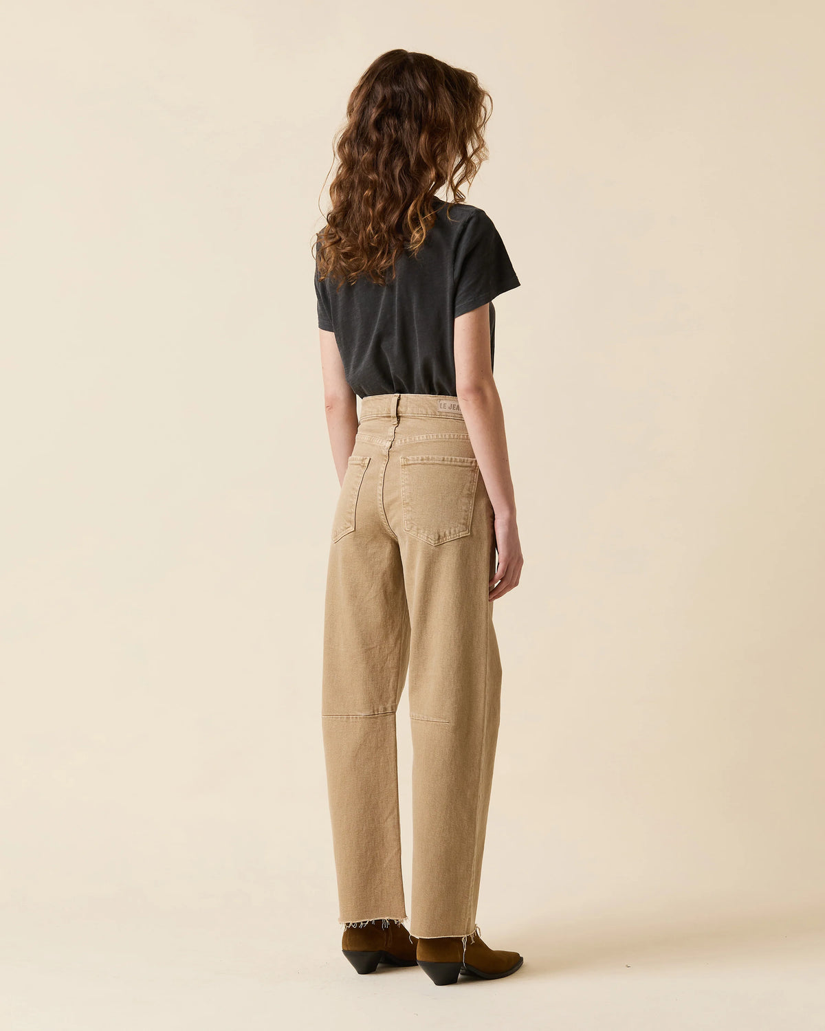 Le Jean Ts Pixie Ankle Fray Jeans