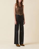 Le Jean Ts Column Coated Jean