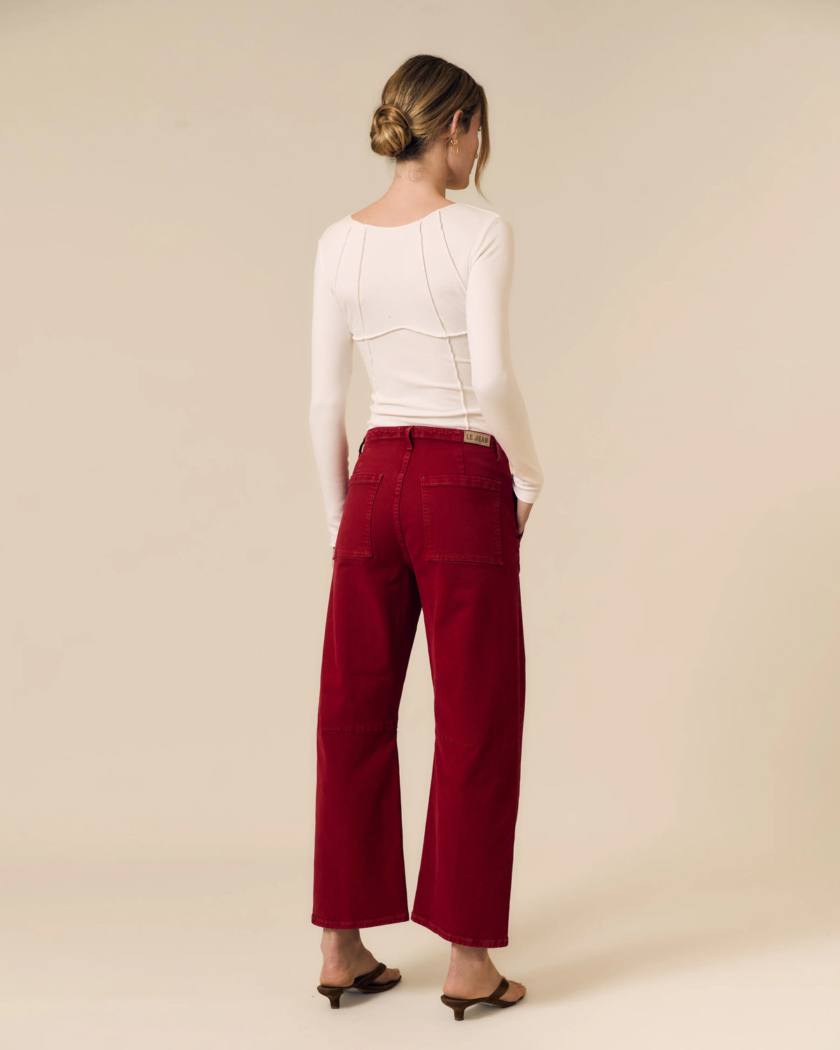 Le Jean Utility Soft Barrel Jeans