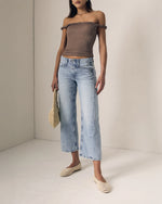 Le Jean Selena Crop Jean