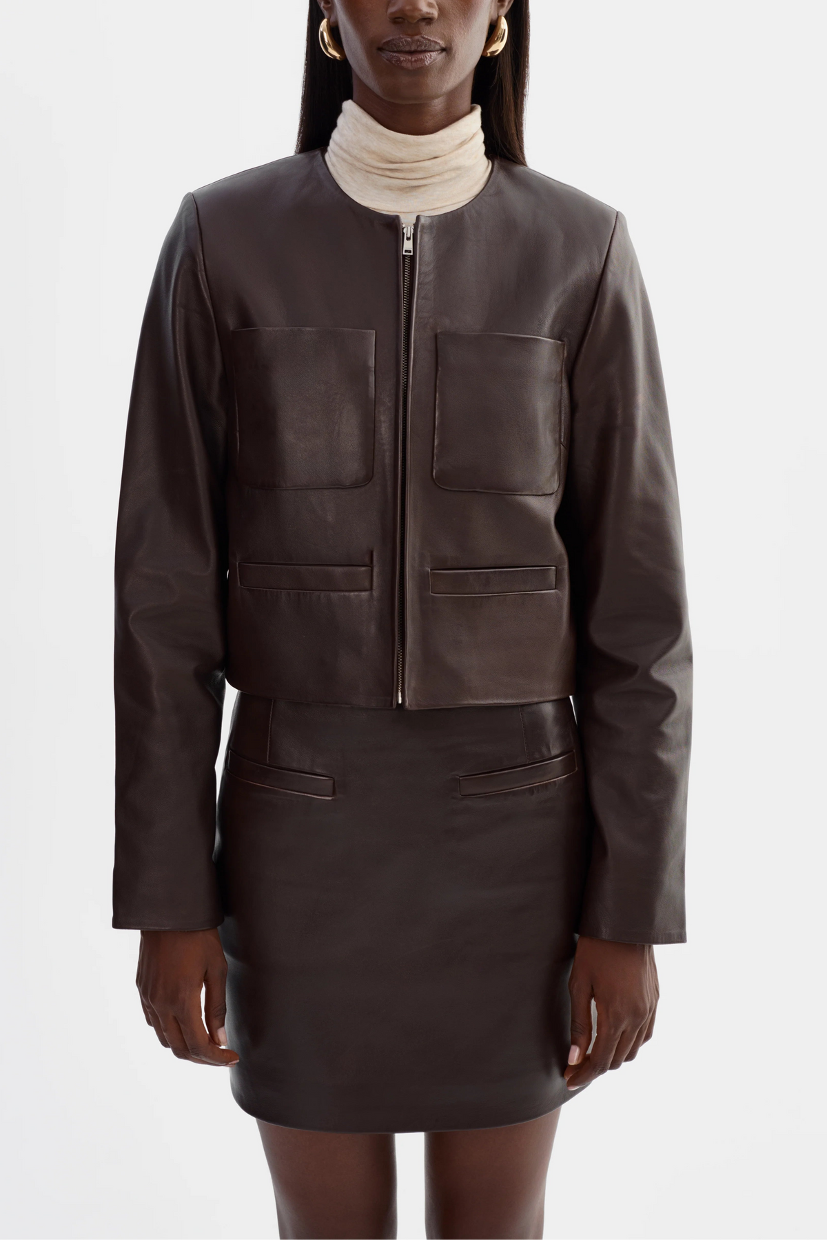Lamarque Linette Leather Jacket