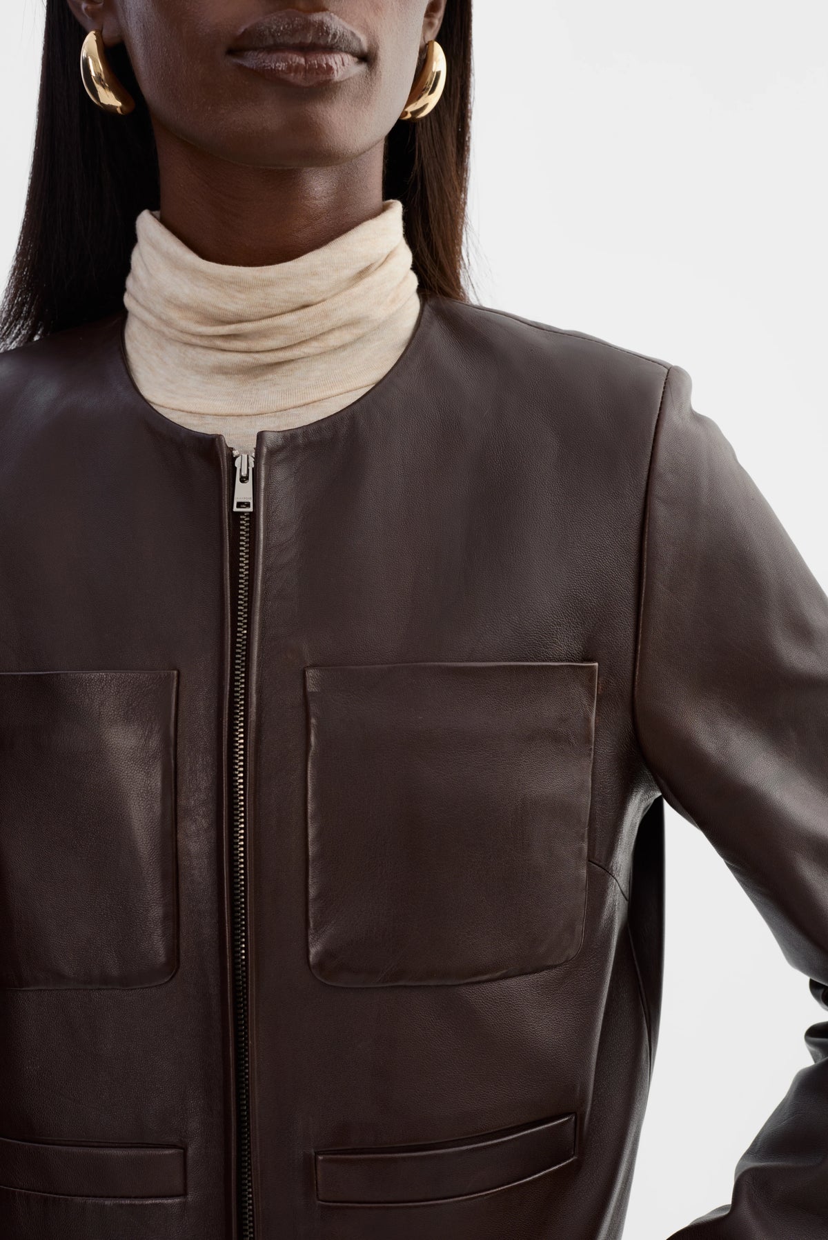 Lamarque Linette Leather Jacket