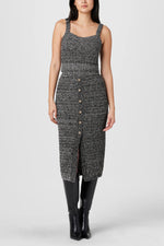 Toccin Tani Button Front Skirt