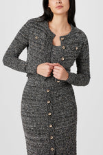 Toccin Miller L/S Crew Neck Cardigan