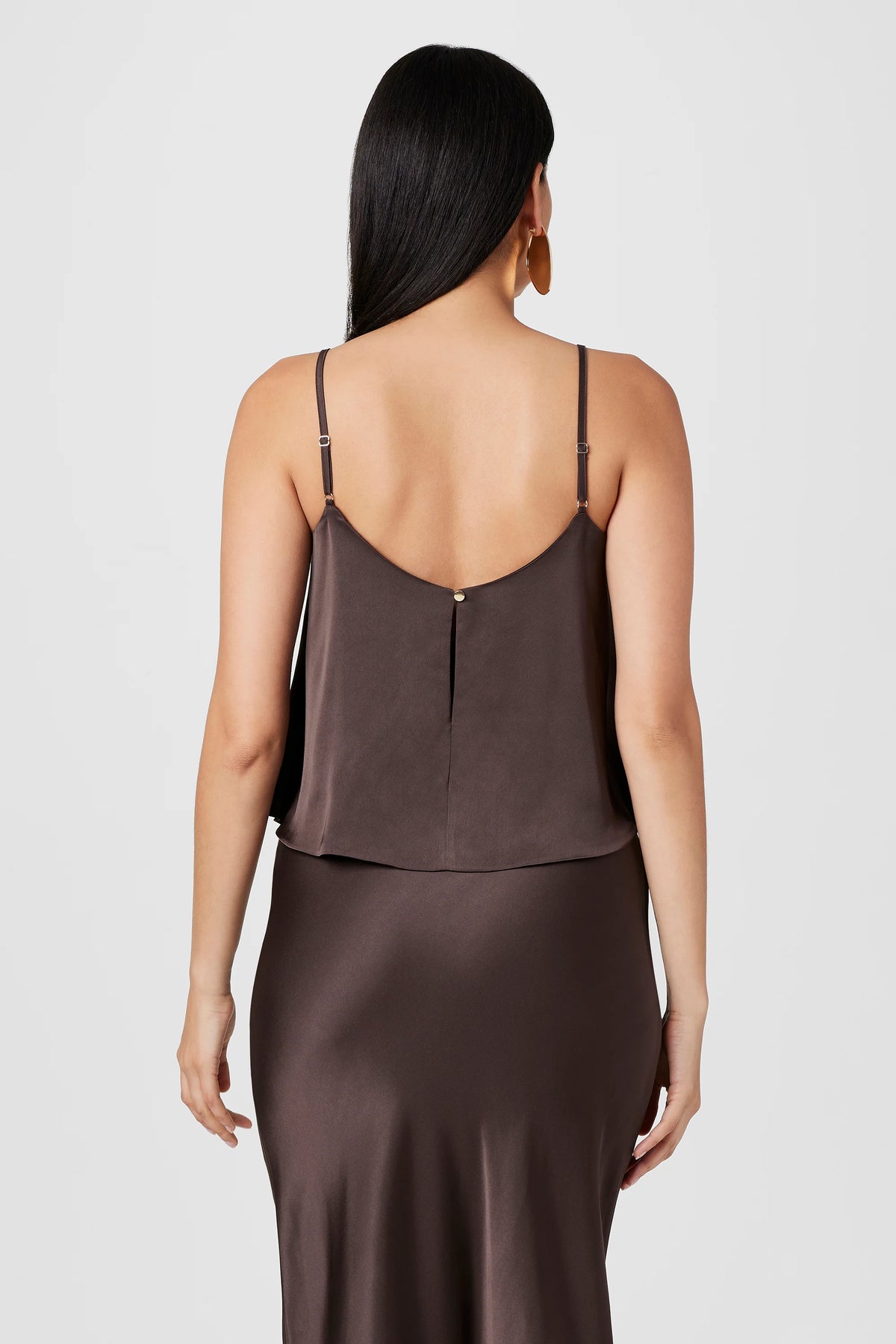Toccin Sabrina Knotted Cami Top