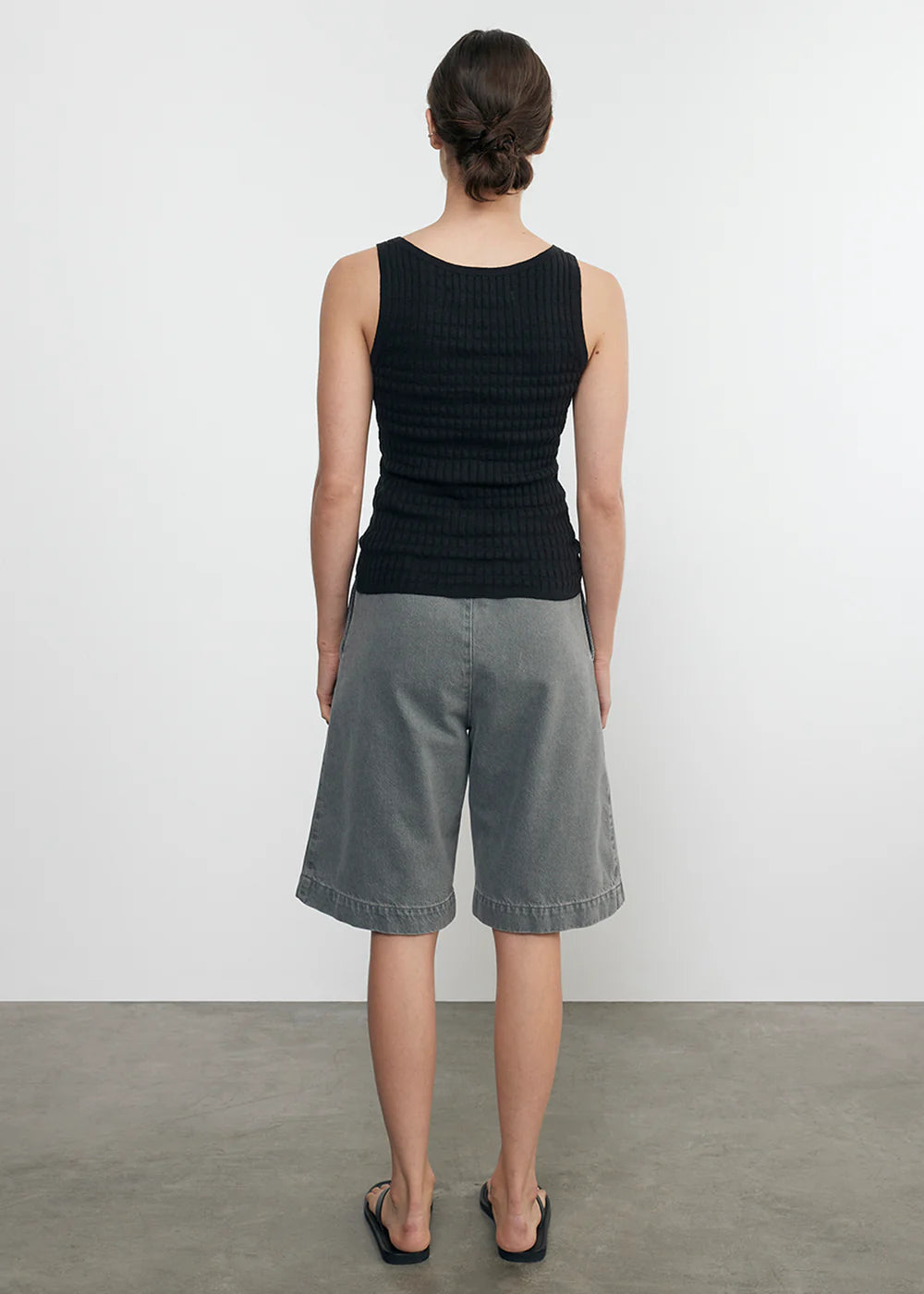 Enza Costa Linen Cotton Sweater Tank