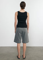 Enza Costa Linen Cotton Sweater Tank