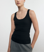 Enza Costa Linen Cotton Sweater Tank