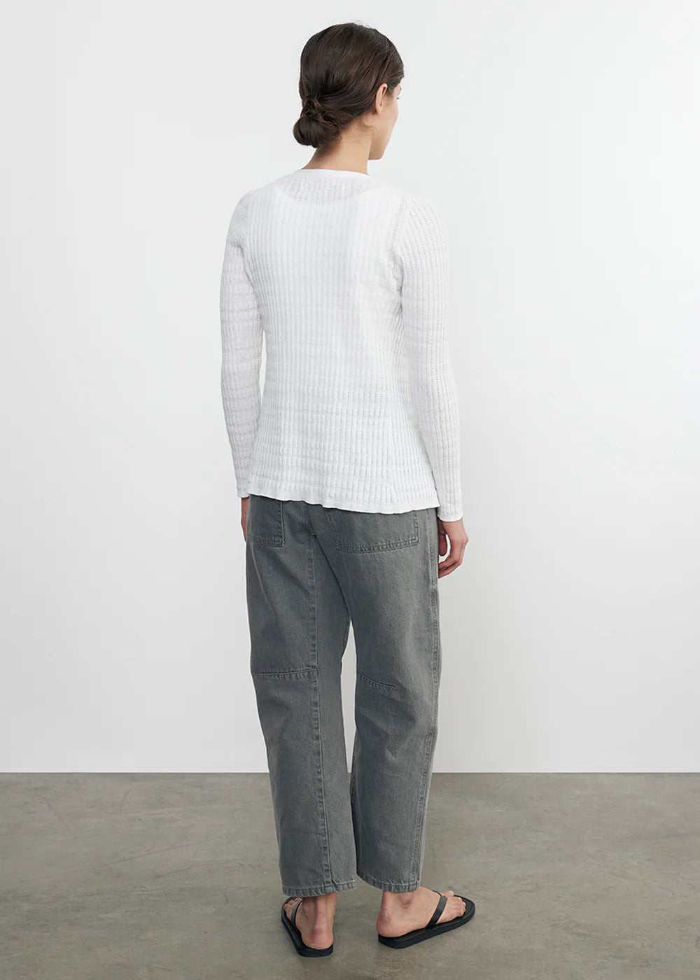 Enza Costa Linen Cotton Sweater Tank