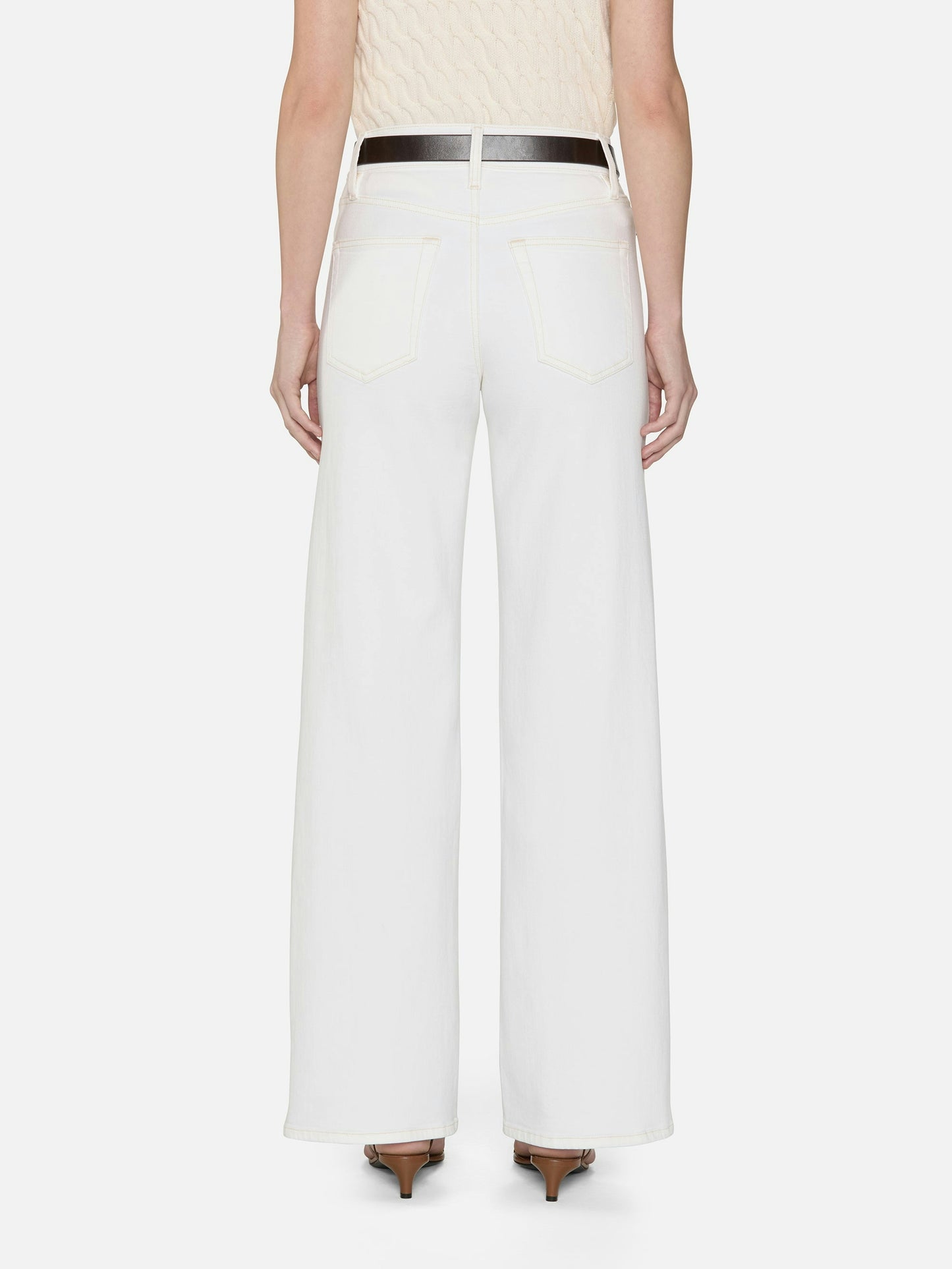 FRAME Le Slim Palazzo Pants
