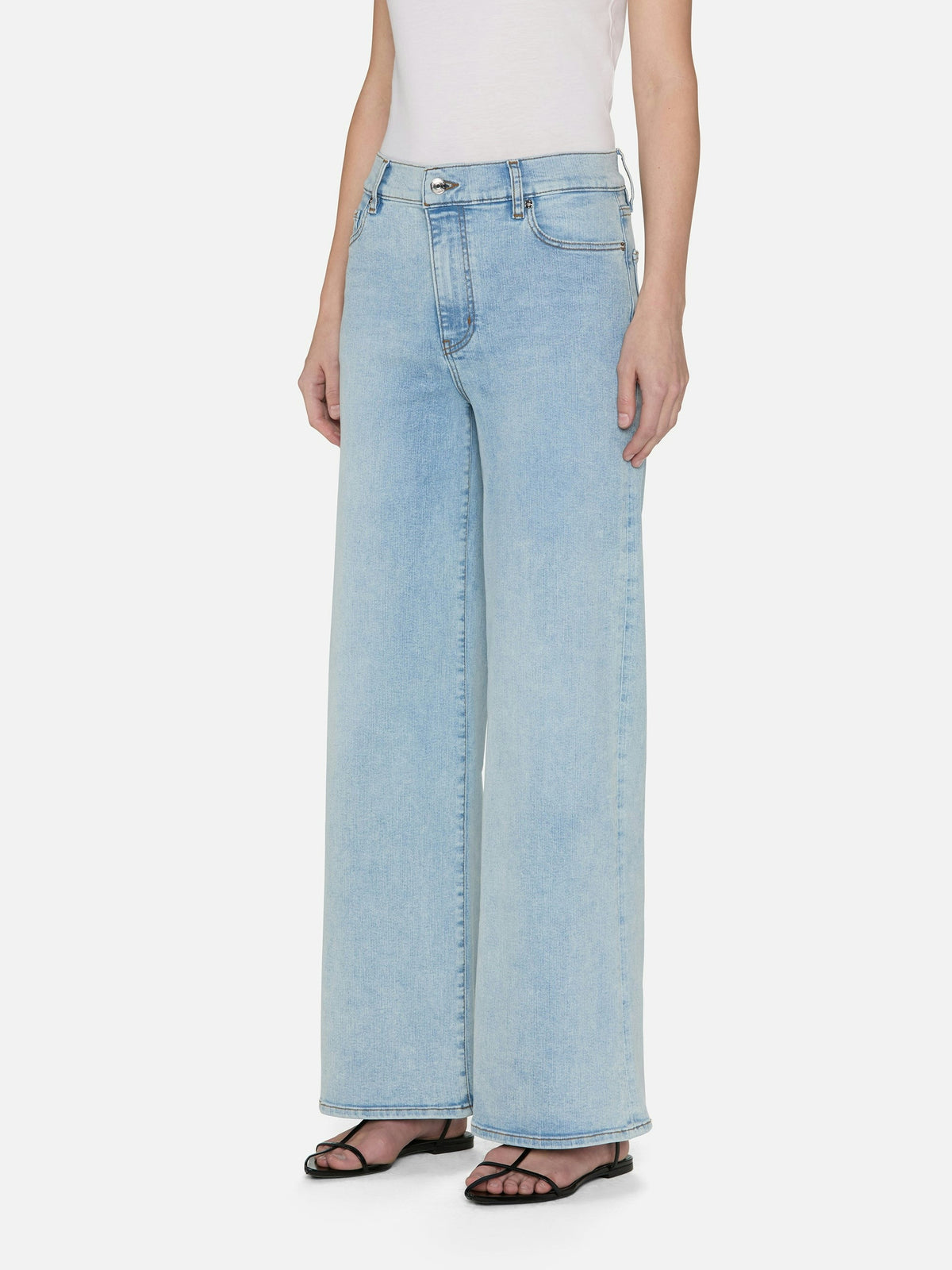 FRAME Le Slim Palazzo Pant