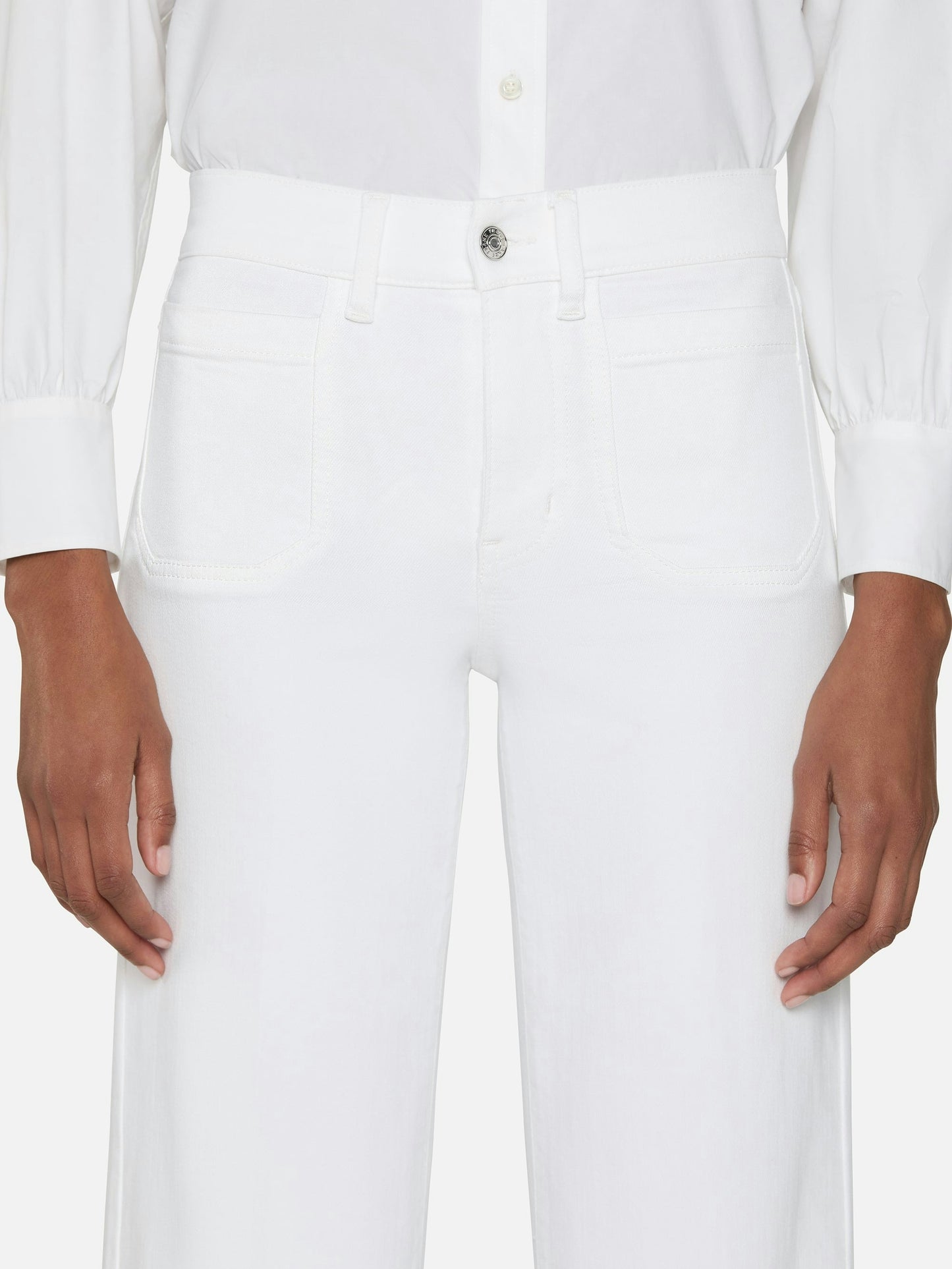 FRAME Le Slim Palazzo Modernist Pocket Pant