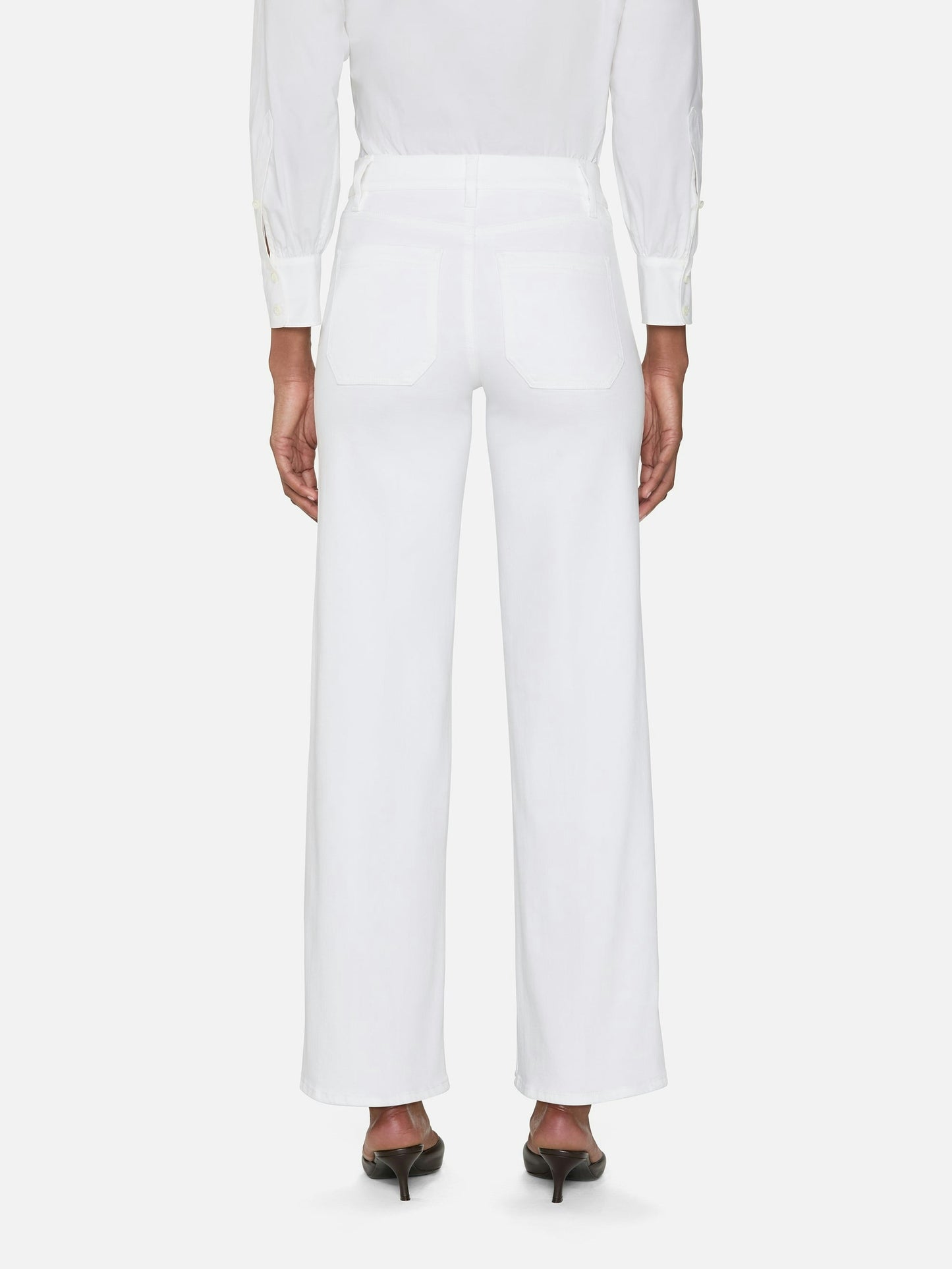 FRAME Le Slim Palazzo Modernist Pocket Pant