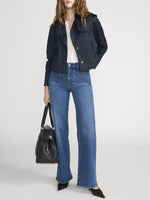 Frame Le Slim Palazzo Modernist Pocket Jeans