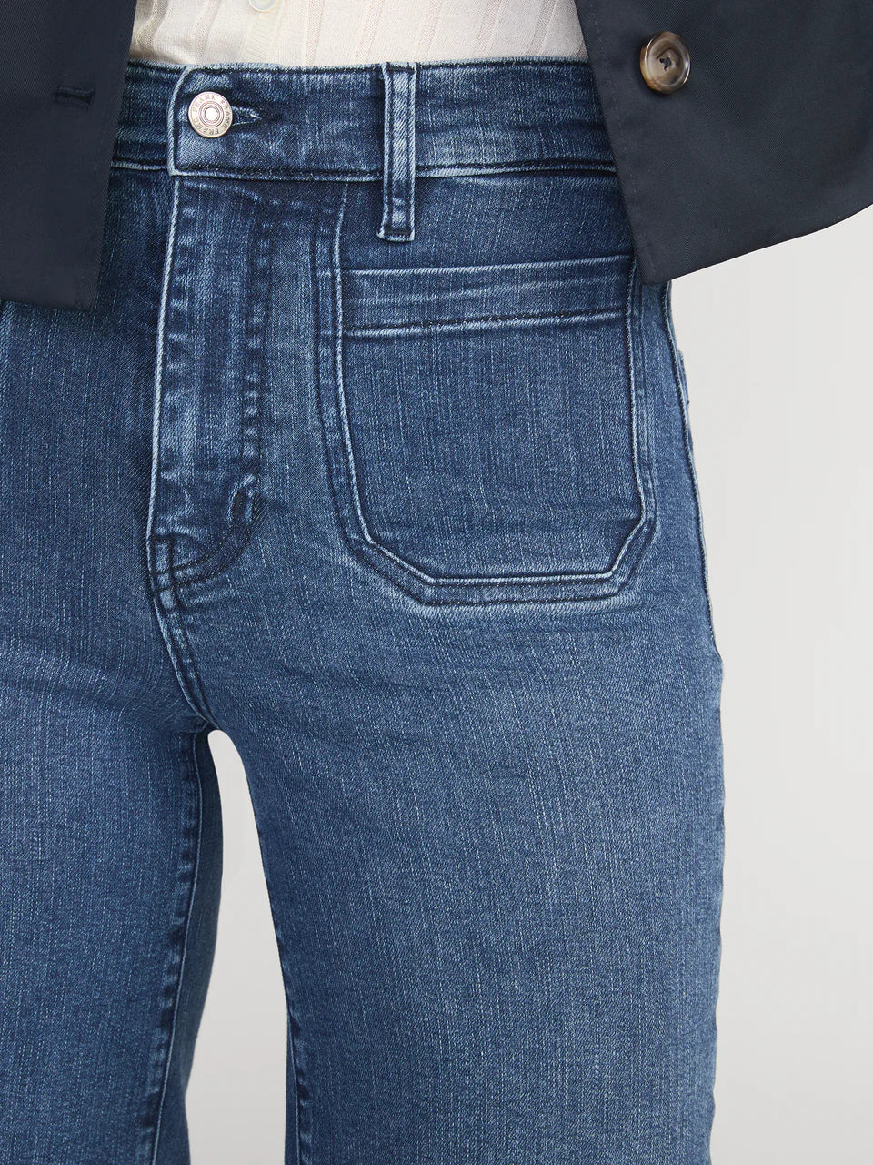 Frame Le Slim Palazzo Modernist Pocket Jeans