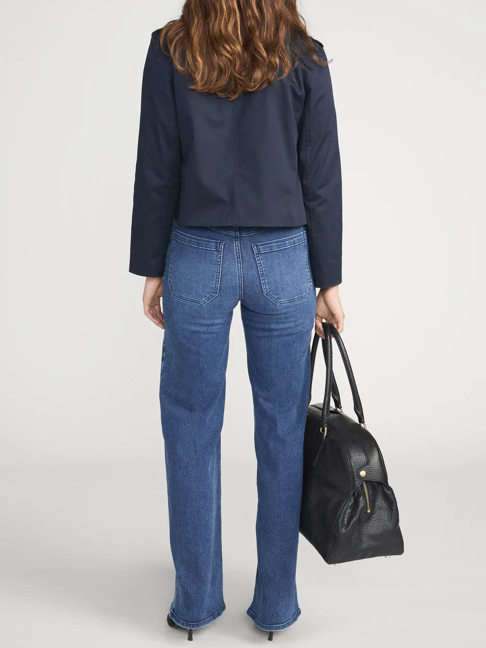Frame Le Slim Palazzo Modernist Pocket Jeans