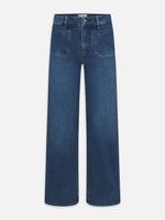 Frame Le Slim Palazzo Modernist Pocket Jeans