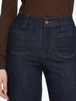 Frame Le Slim Palazzo Modernist Pocket Pants