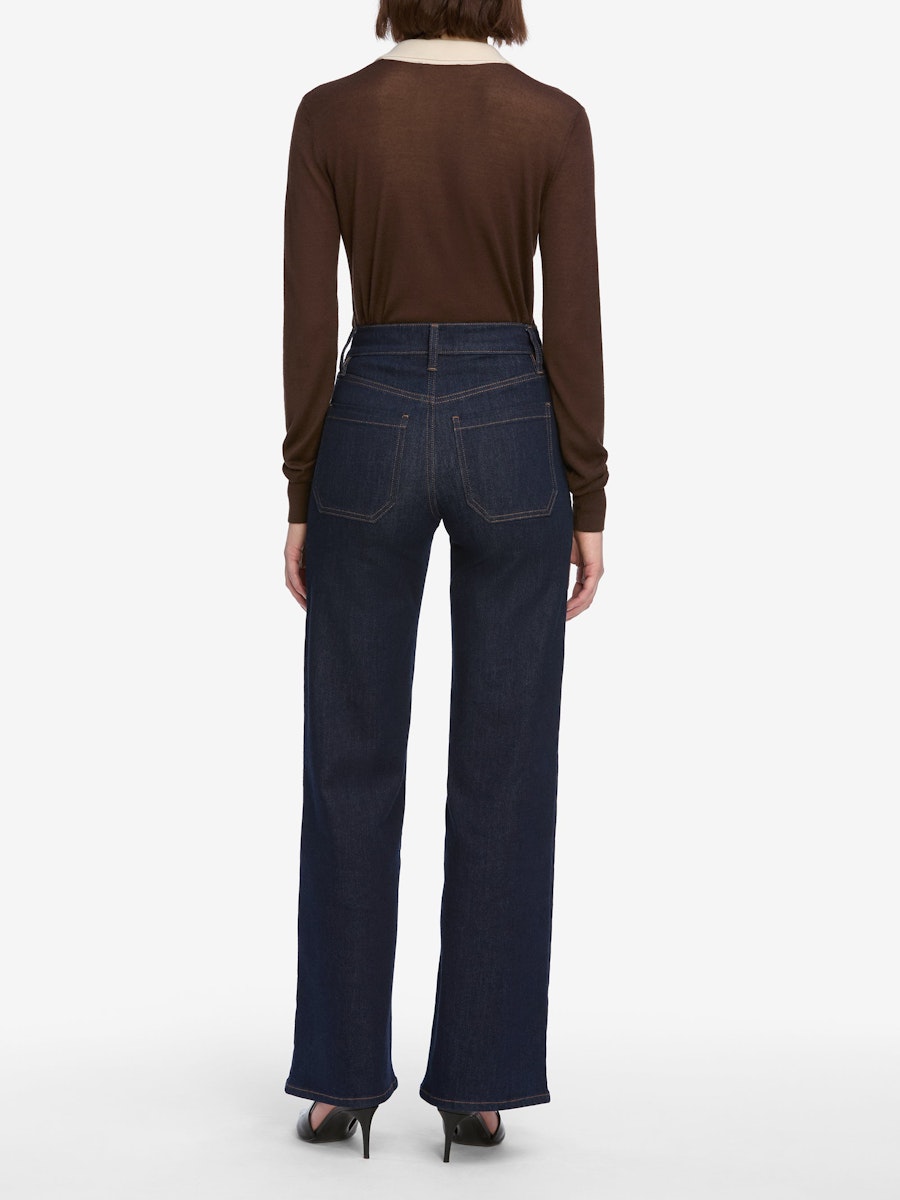 Frame Le Slim Palazzo Modernist Pocket Pants