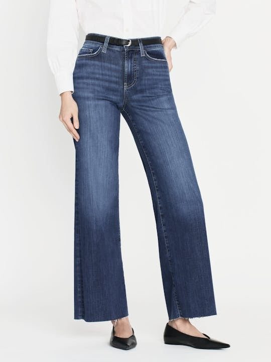 TS FRAME Le Slim Palazzo Raw After Jeans