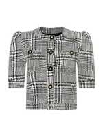 Lagence Allegra Short Sleeve Cropped Jacket_10126MQX