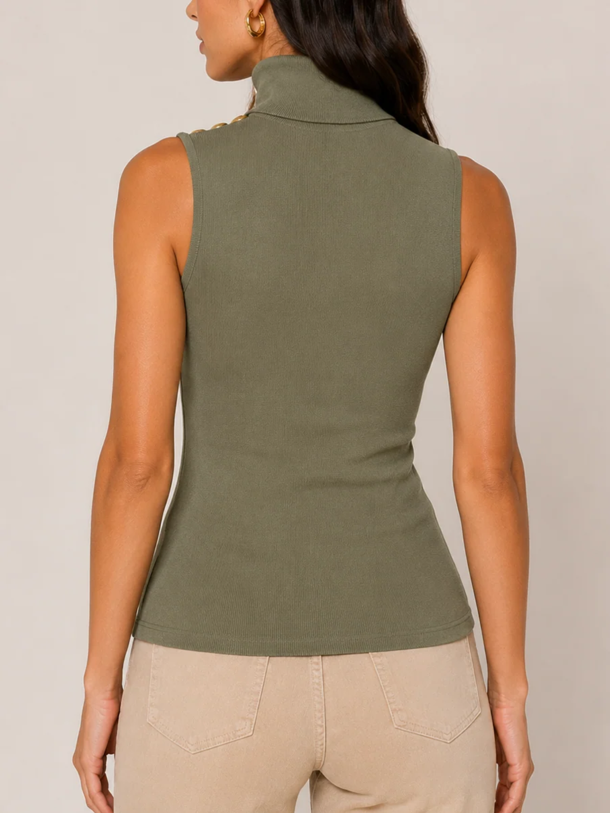 Lagence Ceci Sleeveless Turtle Neck_5561KMRZ