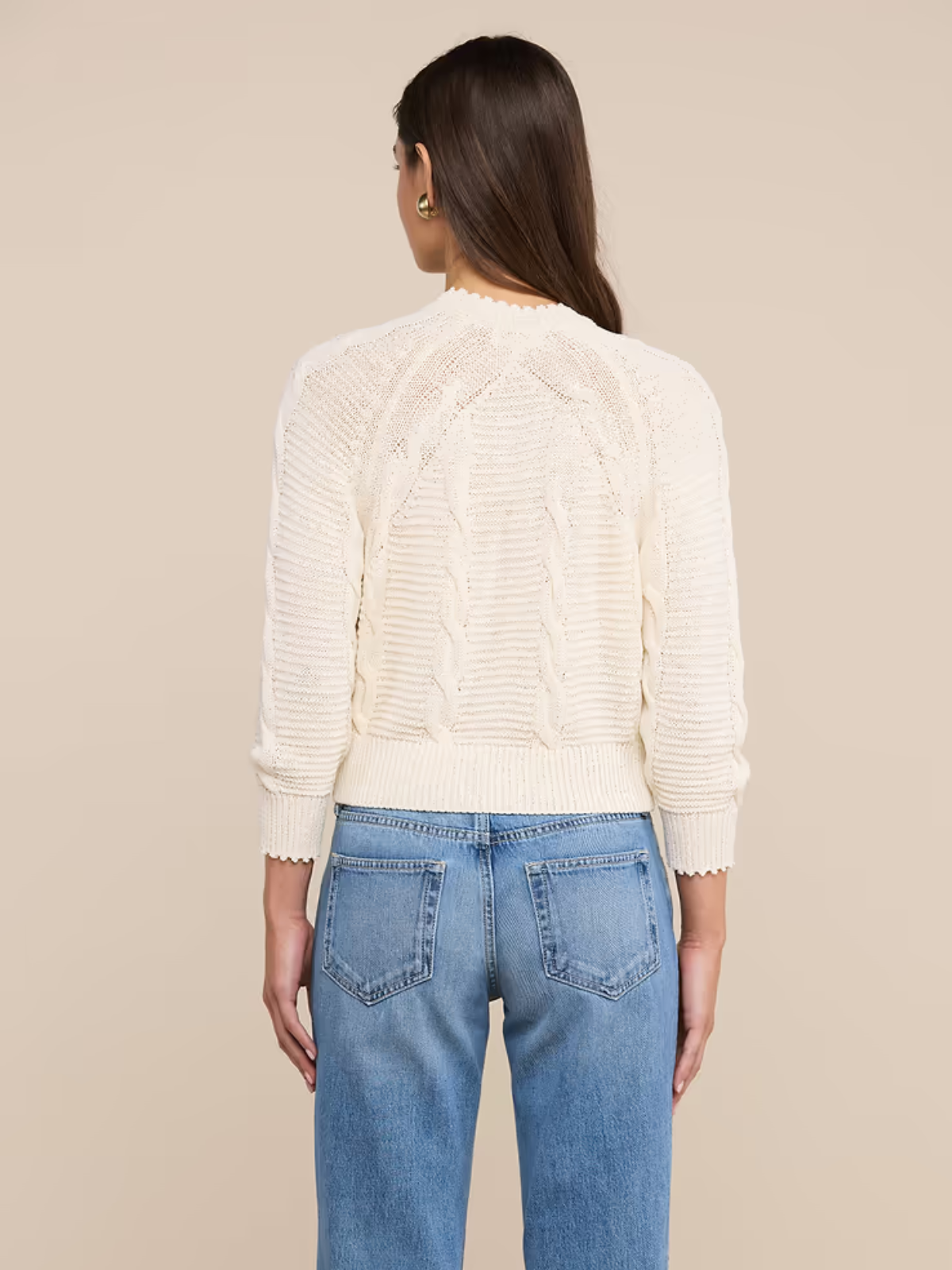 Lagence Darcy Cable Stitch Cardigan_80213TFZ