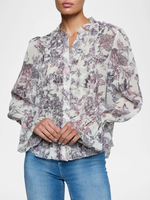 Lagence Eunice Ruffle Sleeve Blouse_40838GYW