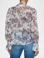 Lagence Eunice Ruffle Sleeve Blouse_40838GYW
