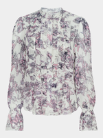 Lagence Eunice Ruffle Sleeve Blouse_40838GYW