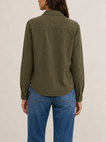 Lagence Isla Denim Long Sleeve Shirt_40670AAT