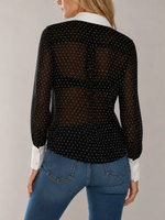 Lagence Sona Poplin Collar Blouse_40819PPU