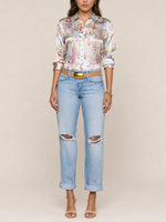 Lagence TS Dani 3\4 Sleeve Blouse_40126RLG