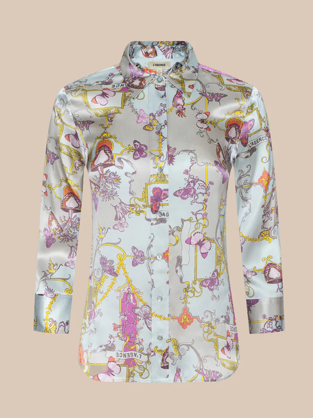 Lagence TS Dani 3\4 Sleeve Blouse_40126RLG