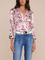 Lagence TS Dani 3/4 Sleeve Blouse_40126RWE