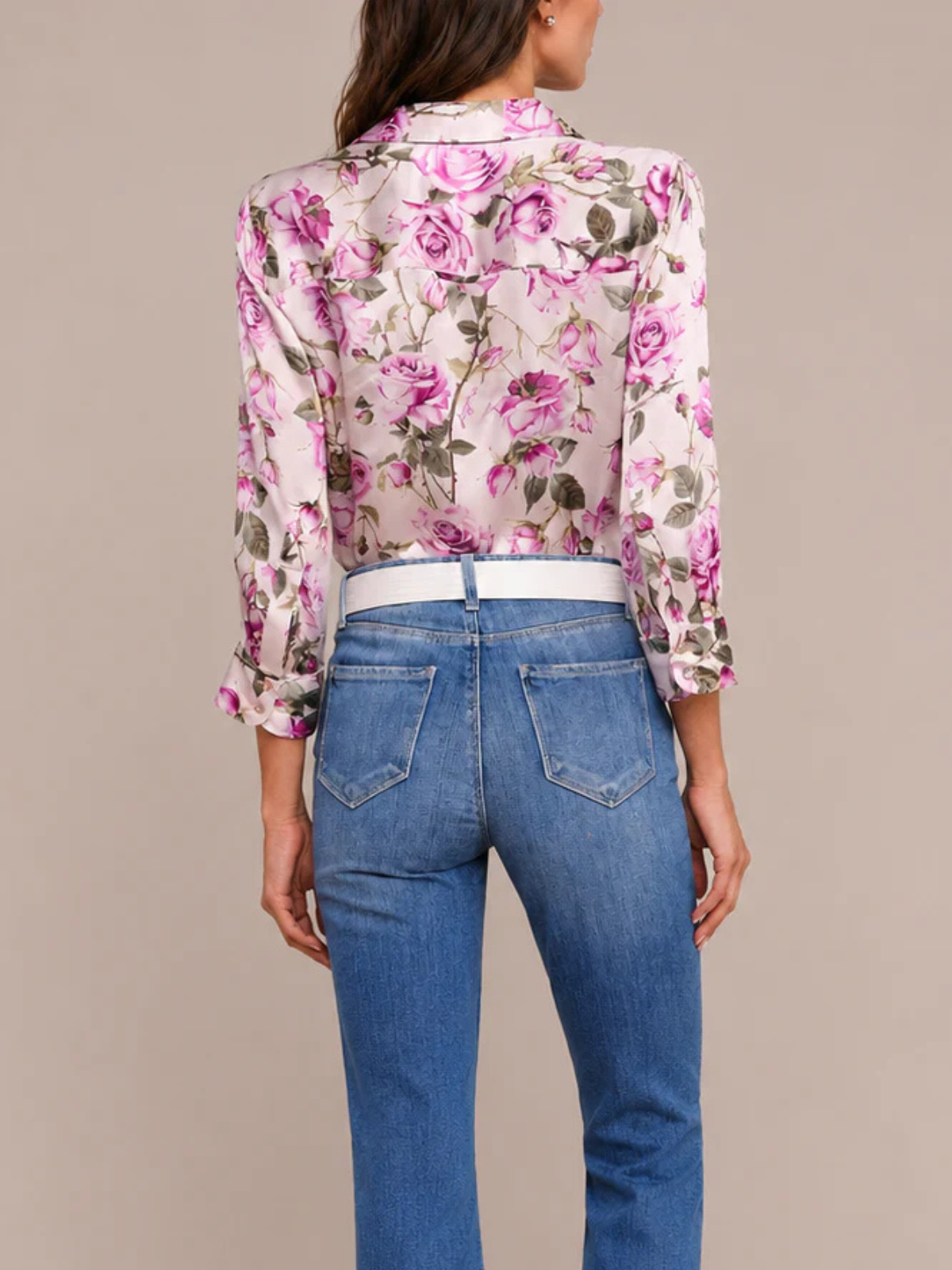 Lagence TS Dani 3/4 Sleeve Blouse_40126RWE